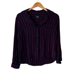 Rails Clara Stripe Pajama Top Size Medium